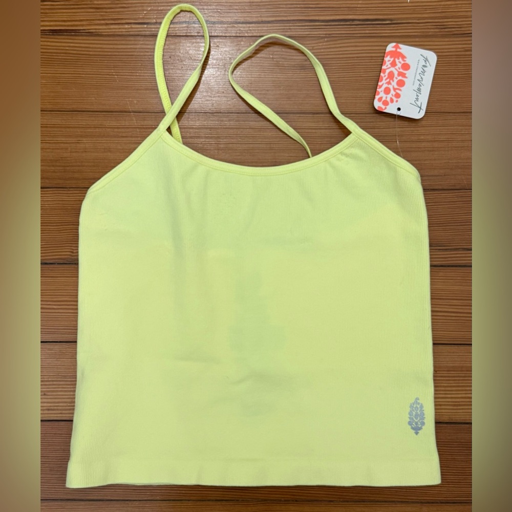 Fp Movement by Free People Tighten Up Tank Sour Citrus M/L